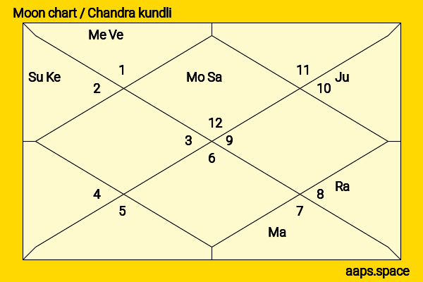 Meir Zarchi chandra kundli or moon chart