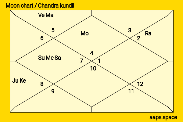 Benja Bruijning chandra kundli or moon chart