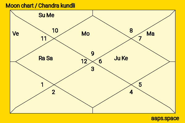 Tiësto  chandra kundli or moon chart